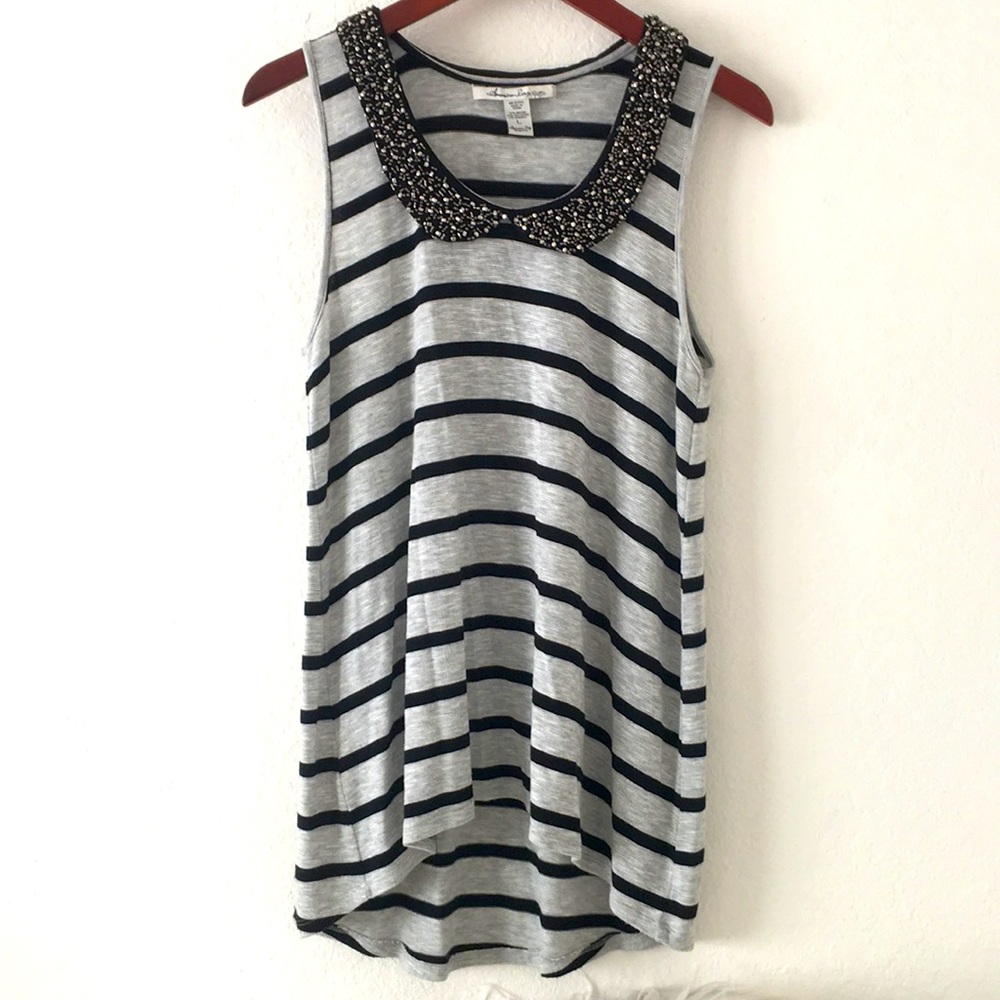 American Rag High low sleeveless blouse Worn once.